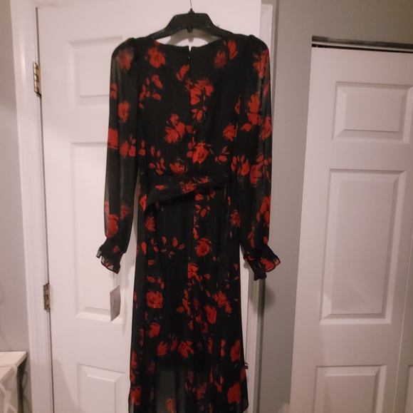 Red and Black DKNY Dress - Picture 5 of 5
